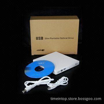 Portable USB External Blu-ray Combo Drive, Supports Plug-and-play Function/No External Drive Needed